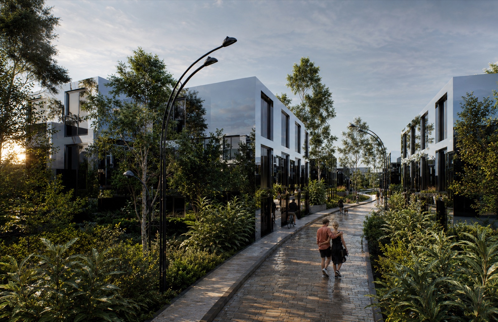 Projektierung eines grünen modularen Quartiers Ludwigshafener
